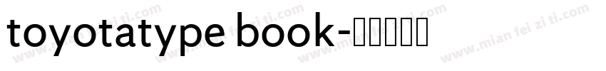 toyotatype book字体转换